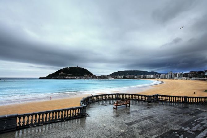 "playa de la Concha": foto en Donostia-San Sebastián