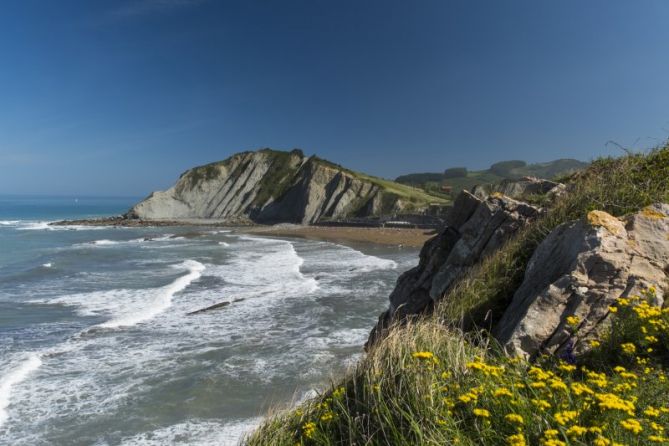 Playa de Itzurun (Zumaia): foto en Zumaia