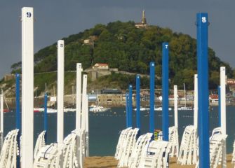 Playa tras la tormenta