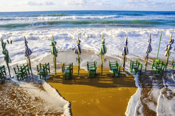 Playa de Zarautz : foto en Zarautz