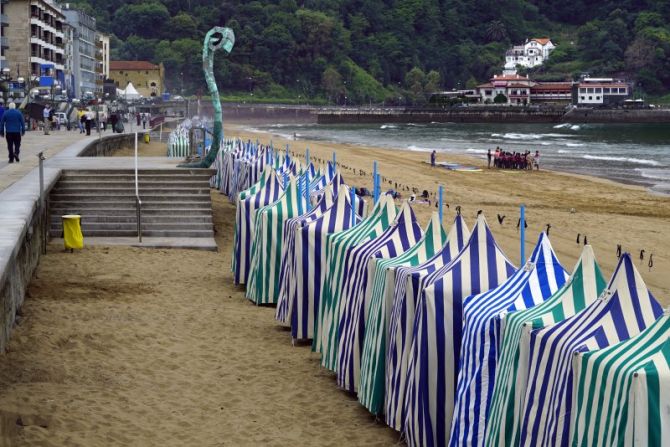 PLAYA DE ZARAUZ: foto en Zarautz