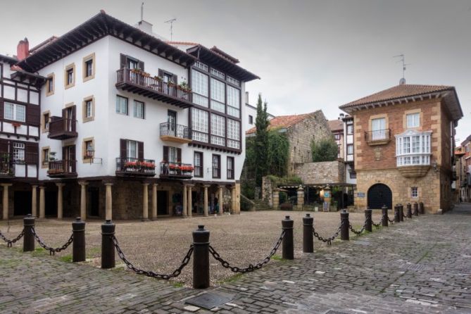 Plaza de Gipuzkoa: foto en Hondarribia