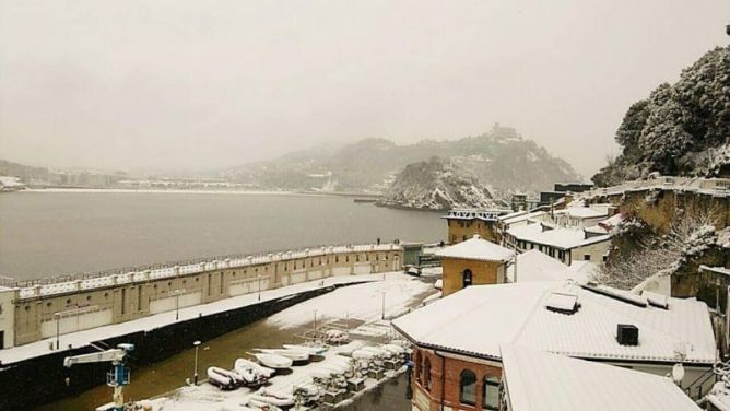 Un poco de fresquito: foto en Donostia-San Sebastián