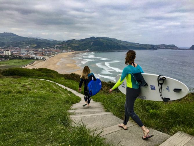 A por las olas!!: foto en Zarautz