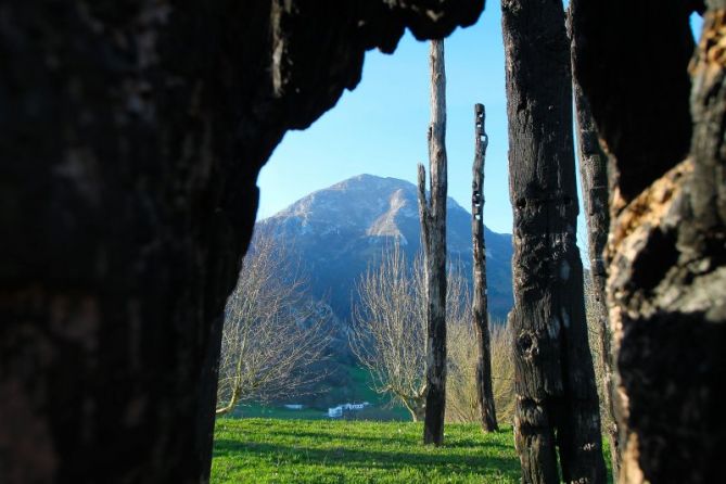 Portal de aralar: foto en Amezketa