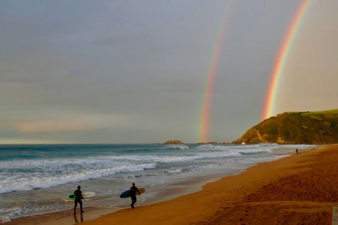 Primavera en Zarautz : foto en Zarautz