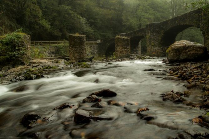 Puente embrujado: foto en Andoain