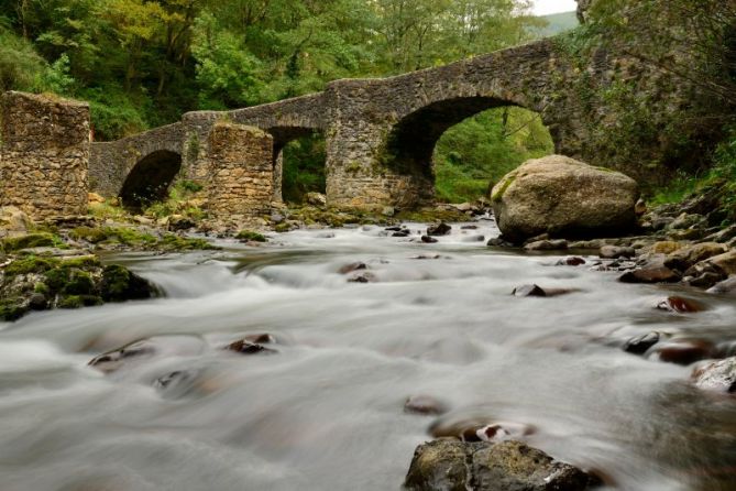 Puente de las Brujas: foto en Andoain