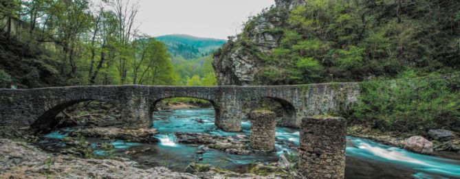 Puente de las Brujas: foto en Andoain