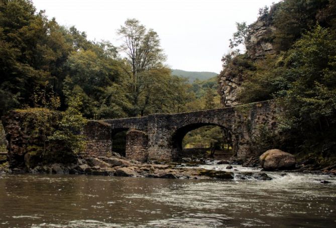 Puente de las brujas: foto en Andoain