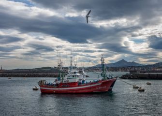 Puerto pesquero de Hondarribia