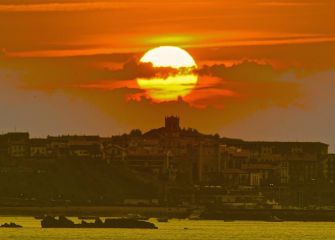 Puesta de Sol en  Getaria 