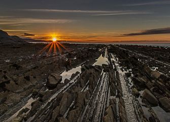 Puesta de sol sakoneta