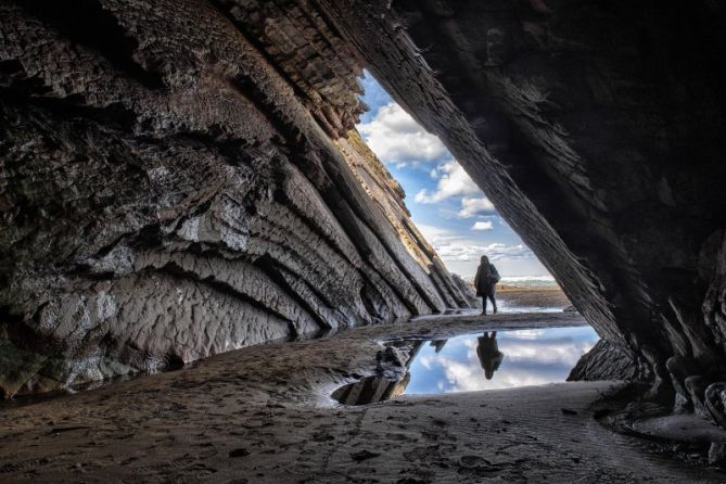 REFLEJO: foto en Zumaia