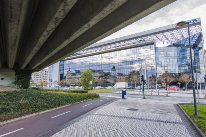 Reflejos: foto en Donostia-San Sebastián