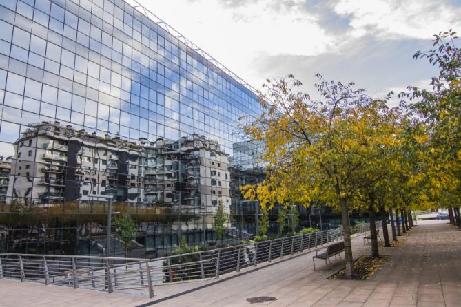 Reflejos: foto en Donostia-San Sebastián