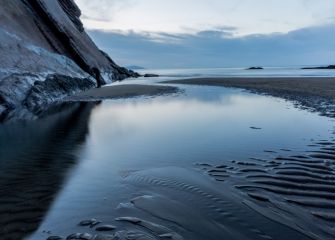 Reflejos en la marea baja