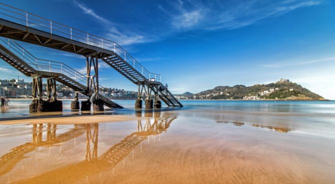 Reflejos de primavera: foto en Donostia-San Sebastián