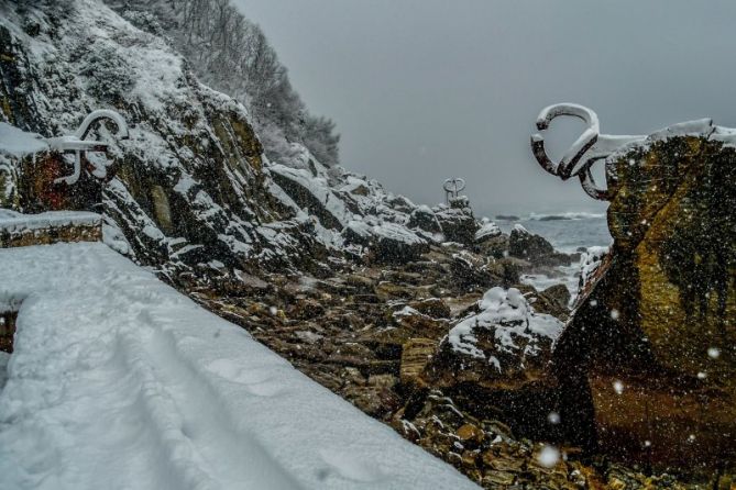 El rincon congelado: foto en Donostia-San Sebastián