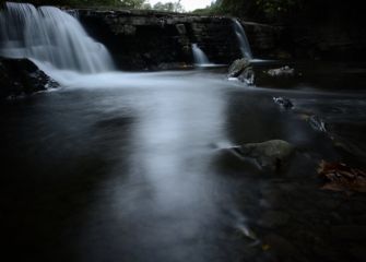 el rio Oria a su paso por Idiazabal