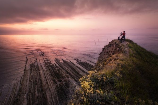 Sakoneta: foto en Zumaia