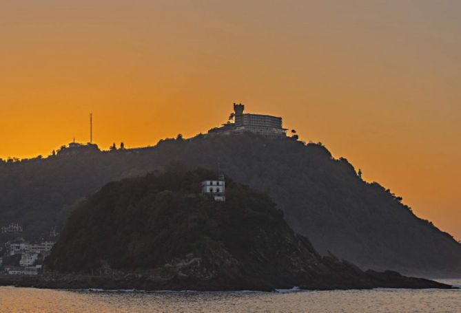 Siluetas: foto en Donostia-San Sebastián