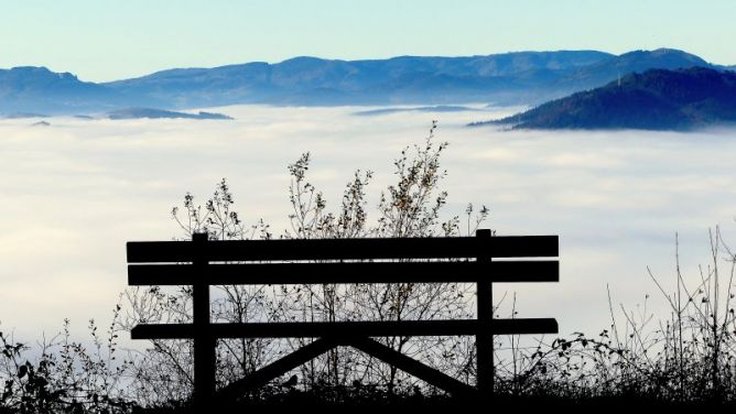 Sobre las nuves: foto en Bergara