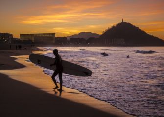 Surfeando en invierno