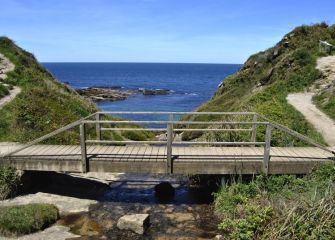 Talaiako egurrezko zubitxoa