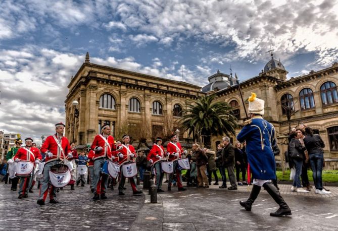 Tamborrada: foto en Donostia-San Sebastián