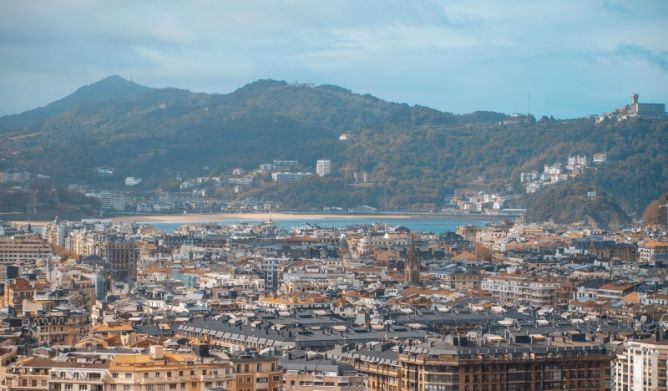 Tejados de Donostia: foto en Donostia-San Sebastián