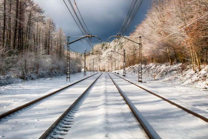 Trenbidea: foto en Zegama