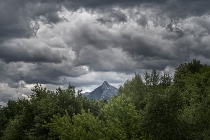 Txindoki desde Beasain: foto en Beasain