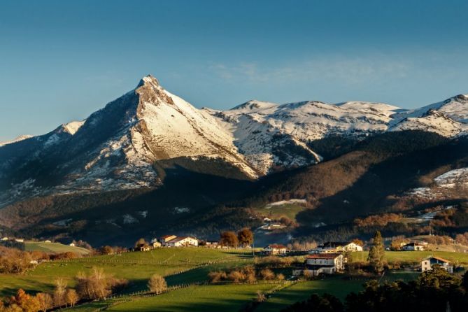 Txindoki elurtuta: foto en Lazkao