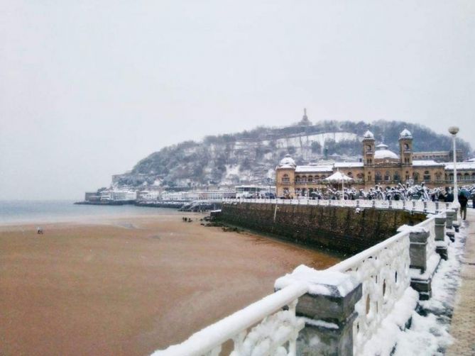 Winter is coming: foto en Donostia-San Sebastián