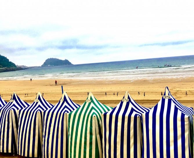 Zarautz: foto en Getaria