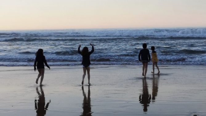 Zarauzko poza: foto en Zarautz