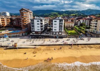 Atardecer en zarautz 