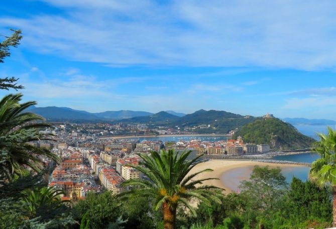 donosti panoramica: foto en Donostia-San Sebastián