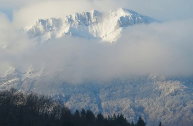 aitzlorr invernal: foto en Zegama