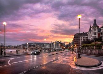 Amanecer en Donosti