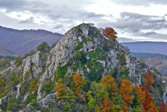 Arantzazu Udazkenean : foto en Oñati