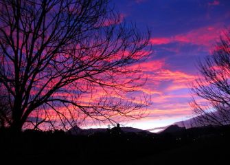 atardece en olaberria