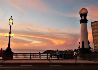 ATARDECER EN DONOSTI