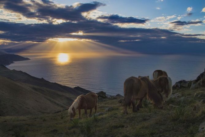 atardecer en jaizkibel: foto en Hondarribia