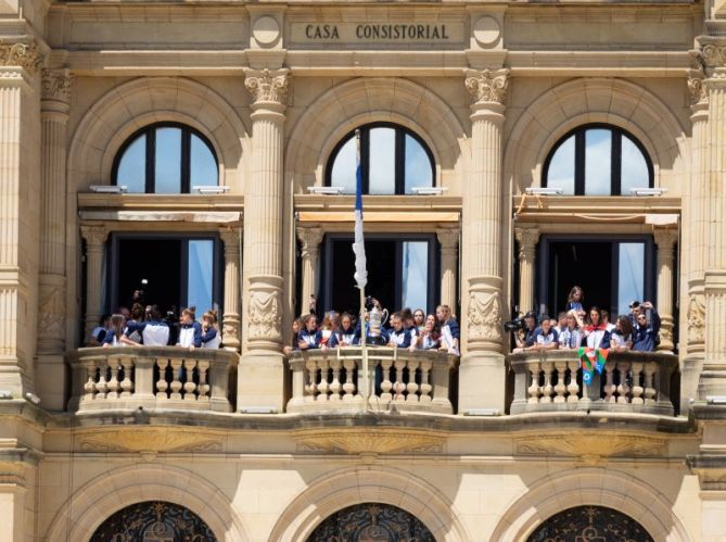 Aupa Neskas: foto en Donostia-San Sebastián