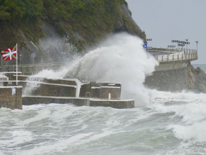 El Azote de "Alex": foto en Zarautz