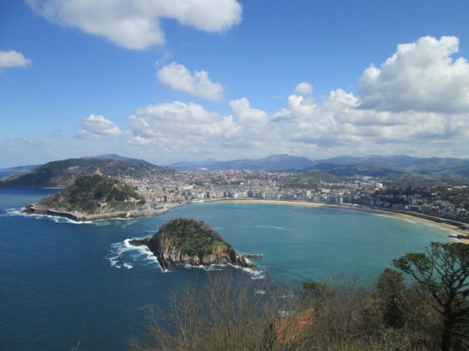 La Bahía de la Concha: foto en Donostia-San Sebastián