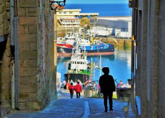 Bajando al Puerto