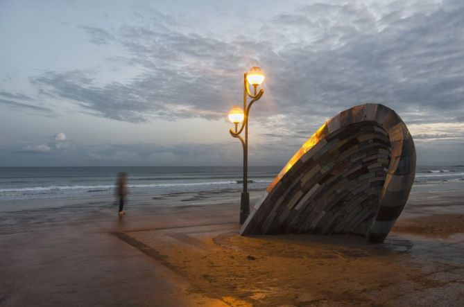 Buenas noches,buenos días.: foto en Zarautz